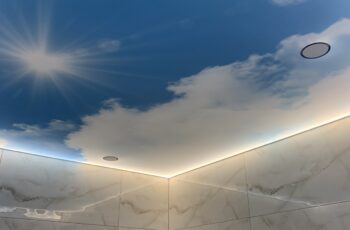 Trukitud pildiga pinglagi pilved valgustatud lagi 2 Trukitud pildiga pinglagi pilved valgustatud lagi 2